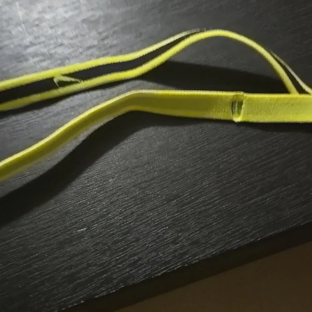 Nike Yellow headband hair accessory youth adult white hair band accessories Slim